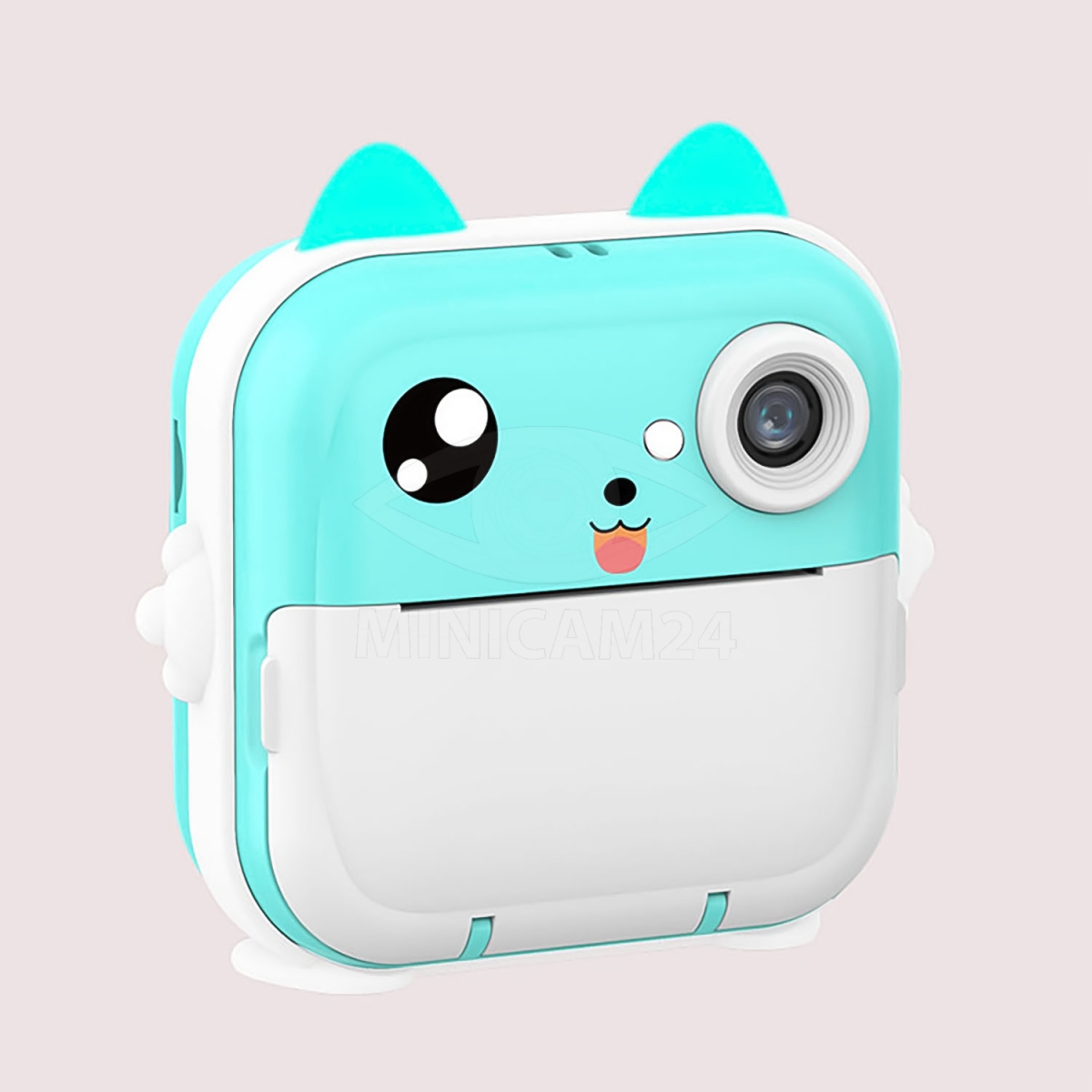 Детский фотоаппарат мгновенной печати CuteBuddy Blue