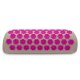 Массажная акупунктурная подушка (валик) EcoRelax, розовый